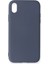 Iphone Xr Kılıf Nano Içi Kadife Silikon - Gri 1
