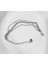 Çelik Bileklik Üç Katmanlı Üç Bağlantılı Zincir Model 0.3 mm Uzunluk 16 cm Unisex cm Gümüş Silver 4