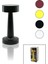 Yuvarlak - Plasti̇k Mantar Masa Lambasi Donmanti̇k - Renkli̇ Type-C Şarjli 3 Fonksi̇yonlu 3W - 24LED - 1