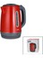 Kirmizi Çeli̇k Kettle Su Isiticisi Kablosuz Kullanim 1.8lt 360 Derece Dönebi̇lme Otomati̇k Kapanma Sk- 1