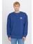 Pamuklu Içi Polarlı Regular Fit Normal Kesim Bisiklet Yaka Baskılı Sweatshirt 2