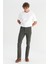 Pamuklu Texas Slim Fit Dar Kesim Cepli Esnek Kadife Pantolon 3