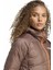 JL5583 W Xpr Down J Açık Kahve Düz Kadın Mont 4