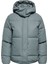 Yeşil Kadın Mont Onlagnes Coated Puffer Jacket Otw 1