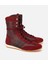 01BOH315780A784 KADIN Deri Bordo Sneaker Comfort Düz Bot 2
