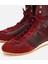 01BOH315780A784 KADIN Deri Bordo Sneaker Comfort Düz Bot 3