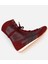 01BOH315780A784 KADIN Deri Bordo Sneaker Comfort Düz Bot 6