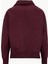Fermuarlı Yaka Bordo Erkek Sweatshırt LV04RD205GGR9 Premıum Fleece Logo F 2