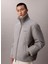 Gri Erkek Mont LV04LD519GT5K_LS Melange Rıb Neck W 3