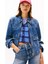 Mavi kadın Standart Denim Ceket DW0DW215531BK 3