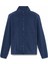 TB0A6HM34511-FULL Zip Polar Fleece Mavi Fermuarlı Regular Fit Erkek Polar Sweatshırt 4