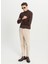 Normal Bel Normal Paça Slim Fit Bej Erkek Pantolon ACE001261371_BEJ 1