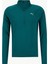 68952221 Traınıng 1/4 Zip Malachite Yeşil Regular Fit Düz Erkek Gömlek 1
