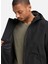 TB0A44PP0011-WINNICK Waterpro Parka Siyah Kapüşon Yaka Regular Fit Erkek Parka 3