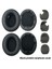 Yedek Pu Earpads &amp; Head Bandı Kapağı Sony WH-1000XM4 Konforlu Kulaklık Yastıkları Siyah (Yurt Dışından) 2