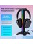 Rgb Kulaklık Stand Alma Ritim Ortam Işığı 2xusb2.0 Masaüstü Kulaklık Tutucu Ev/ofis Beyaz (Yurt Dışından) 4