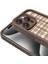 Apple iPhone 15 Pro Max Kılıf Kamera Korumalı Baskılı Arka Yüzey Inc Klas Kapak-Koyu Kahve 5
