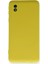 Samsung Galaxy A01 Core Kılıf Nano Içi Kadife Silikon - SARI-(5796) 1
