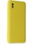 Samsung Galaxy A01 Core Kılıf Nano Içi Kadife Silikon - SARI-(5796) 2