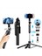 Selfie ÇUBUĞU360 °döndürme 170 cm Kablosuz Bluetooth ile Genişletilmiş Tripod Android Ios Akıllı Telefon Için Uzaktan Deklanşörlü (Yurt Dışından) 5