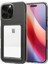 iPhone 16 Pro Max Kılıf Kart Şeffaf Silikon - ŞEFFAF-(5796) 1