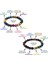 Küre Kesim Çoklu Kaplan Gözü Doğaltaş Kombinli Kadın Erkek Enerji Bilekliği 2 Li Set 1