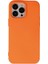 iPhone 14 Pro Max Kılıf Nano Içi Kadife Silikon - TURUNCU-(5796) 1