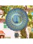 Peacocks Rüzgar Spinner 3D Paslanmaz Çelik Asma Whirligigs Bahçe ve Bahçe Için Rüzgar Iplikçileri, Kapalı Açık Dekor (Yurt Dışından) 5