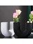 U Şekil Vazo Estetik Çiçek Vazo Modern Kurutulmuş Çiçekler Reçine Flowerpot Cachepot Çiçekler Için Ofis Ev Dekorasyon A (Yurt Dışından) 4