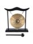 Masaüstü Gong - Feng Shui Pirinç Gong Stand ve Mallet, Hassas Çin Ev Dekoru, Çin Zodyak ile Masaüstü Süsleme (Yurt Dışından) 1