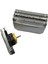 Seri 5 51B 51S Braun Razor Blade Heads Için Net Kapak ve Bıçak Kafası Değiştirme 530 550 5646 8987 Gümüş (Yurt Dışından) 3