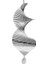 Açık Havada Asılı Dekoratif Spiral Metal Rüzgar Zil, 3D Spiral Rüzgar Zil Bahçesi Arka Bahçe Asılı Dekorasyon (Yurt Dışından) 1