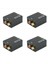 4x Dijital Optik Toslink Spdıf Koaksiyel - Analog Rca Ses Dönüştürücü Adaptör Fiber Kablo ile (Yurt Dışından) 1