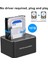 Usb3 0 - Sata Çift Yuvalı Yerleştirme Istasyonu Için 2 5/3 5 Inç Hdd/ssd Sabit Sürücü Muhafazası Çevrimdışı Klonlama Yuvası Ab Tak (Yurt Dışından) 3