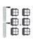 9pcs Rulo Fırça Hepa Filtre Seti Tineco Floor One S5 / S5 Pro / S5 Pro 2 / S5 Extreme Yedek Parçalar (Yurt Dışından) 3