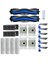 21 Adet Ana Yan Fırça Toz Torbası Rulo Bez Filtre Ecovacs Deebot X9 Pro Omni/x9 Pro Elektrikli Süpürge Parçası (Yurt Dışından) 2