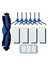 Eufy Robovac 11S Için 15T 15C 25C 30C Halı Robotik Vakum Süperatör Hepa Filtresi Ön Filter Silindir Fırçası Yan Fırçalar Set (Yurt Dışından) 1