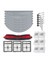Roborock Q10 S5/Q10 VF/Q10V/S8 Pro/s8 Pro Plus Elektrikli Süpürge Parçası Ana Yan Fırça Filtre Paspas Toz Torbası (Yurt Dışından) 3