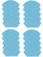 20PCS Mıdea M7 / M7 Pro / Eureka NER700 Robot Vakum Aksesuarları Yedek Yıkanabilir Mop Rags Için (Yurt Dışından) 5