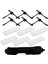 13PCS Roller Fırça Filtre Yan Fırça Yedek Parçaları Qihoo 360 S10 X100 Max Robotik Vakum Süpürücü (Yurt Dışından) 3