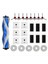 Ecovacs Deebot T30 Omnı / T30 Pro Omni Robot Vakum Süper Set Roller Fırça Filtreleri Kumaşları Yan Fırçalar Toz Torbaları (Yurt Dışından) 1