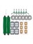 Irobot Roomba Plus 505/405 Combo Süpürme Makinesi Aksesuarları Için 25 Adet Ana Yan Fırça Paspas Filtresi Toz Torbaları (Yurt Dışından) 3