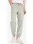 %100 Pamuk Jogger Slim Fit Dar Kesim Beli Bağcıklı Gabardin Pantolon D8607AX25SP 13