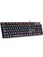 Rapidfire Red Switch Mekanik & Rainbow Rgb Aydınlatma Anti-Ghosting Çift Enjeksiyon 105 Tuşlu Full Form Mekanik Klavye - Siyah 2