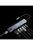 CHUB008-P 8in1 100W Hızlı Şarj Özellikli Çevirici Hub Çoklayıcı (1x 4K HDMI *1x Usb-C 100W Şarj *1x Usb-C Data *1x USB 3.0 5gbps *1x USB 2.0 480 Mbps 1x RJ45 Ethernet Port *2x Tf/sd) 2