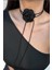 Kadın Saten Gül Choker Kolye 3