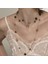 Hafif Lüks Stil Yığılmış Inci Kolye Sonbahar ve Kış Jumper Zinciri Kadın Moda Gelgit Serin Tasarım Takı Kıdemli Duygusu (Yurt Dışından) 1