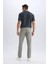 Slim Fit Dar Kesim Dar Paça Chino Kanvas Pantolon C2401AX25SP 6