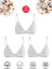 Özkan 0923 3'lü Paket Kız Çocuk %95 Pamuklu Süprem Likralı Esnek Rahat Kapsız Pedsiz Alıştırma Sütyeni Ince Askılı Yarım Atlet Büstiyer; 1