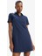 Standart Fit Polo Yaka Pike Kısa Kollu Mini Sporcu Elbise D9319AX25SP 11